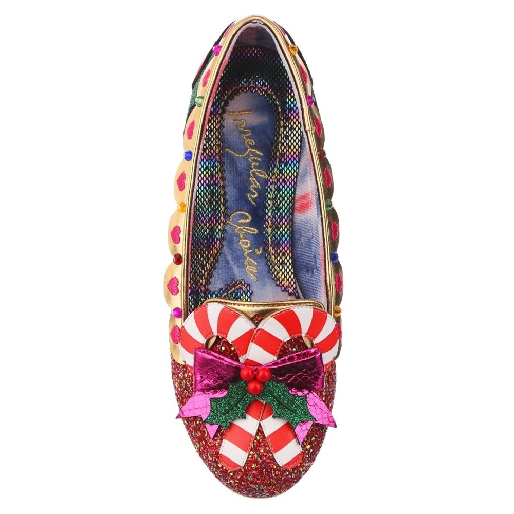 Irregular Choice Christmas Flats
